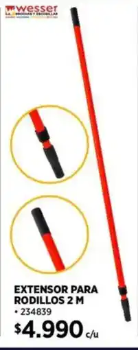 Construmart Extensor para rodillos oferta