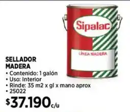 Construmart Sipalac sellador madera oferta