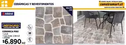 Construmart Alberdi cerámica piso oferta