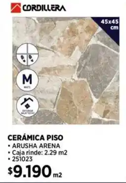 Construmart Cordillera cerámica piso oferta