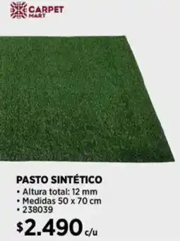 Construmart Carpet mart pasto sintético oferta