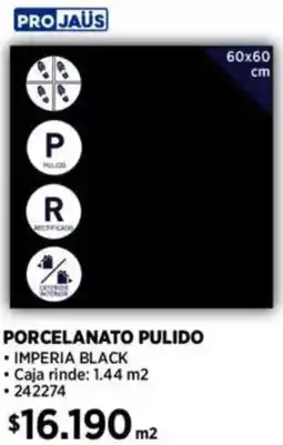 Construmart Projaus porcelanato pulido oferta