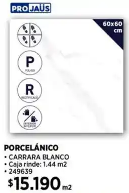 Construmart Projaus porcelánico oferta