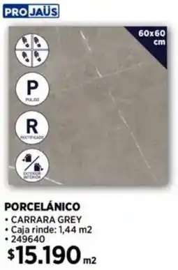 Construmart Projaus porcelánico oferta