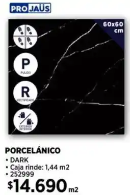 Construmart Projaus porcelánico oferta