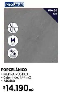 Construmart Projaus porcelánico oferta