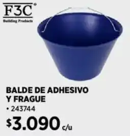 Construmart Balde de adhesivo y frague oferta