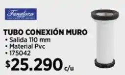 Construmart Tubo conexión muro oferta