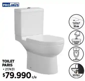 Construmart Projaus toilet paris oferta