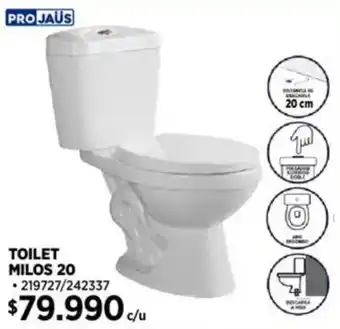 Construmart Projaus toilet milos 20 oferta
