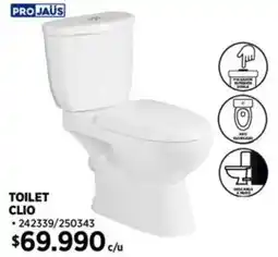 Construmart Projaus toilet clio oferta