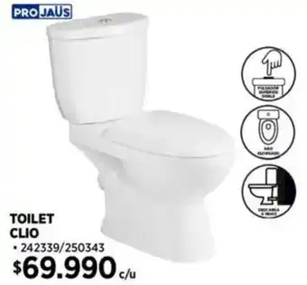 Construmart Projaus toilet clio oferta