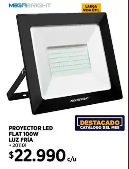 Construmart Megabright proyector led oferta