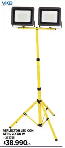 Construmart Reflector led con atril 2 oferta