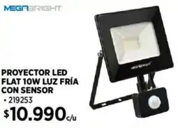 Construmart Megabright proyector led flat oferta
