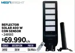 Construmart Megabright reflector solar oferta