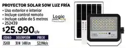 Construmart Proyector solar oferta