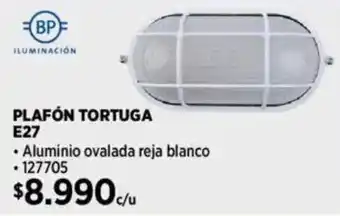 Construmart Plafón tortuga E27 oferta