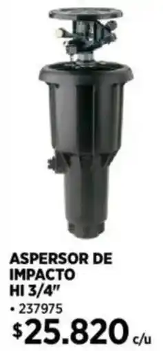 Construmart Aspersor de impacto hi 3/4" oferta