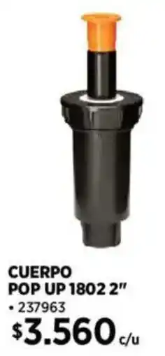 Construmart Cuerpo pop up 1802 2" oferta
