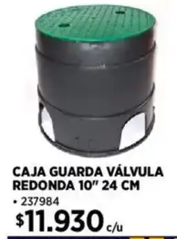 Construmart Caja guarda válvula redonda 10" oferta