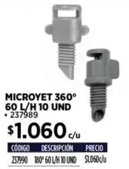 Construmart Microyet 360° 60 l/h oferta