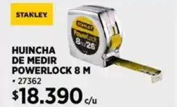 Construmart Stanley huincha de medir powerlock oferta