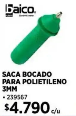 Construmart Baico saca bocado para polietileno oferta