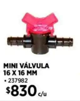 Construmart Mini válvula oferta