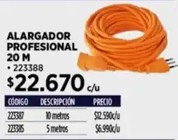 Construmart Alargador profesional oferta