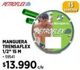 Construmart Petroflex manguera trensaflex 1/2" oferta