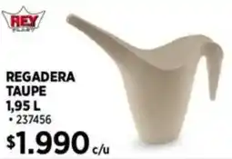 Construmart Rey regadera taupe oferta