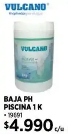 Construmart Vulcano baja ph piscina 1 k oferta