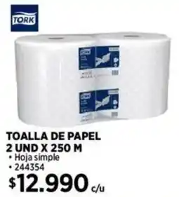 Construmart Tork toalla de papel oferta