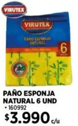Construmart Paño esponja natural oferta