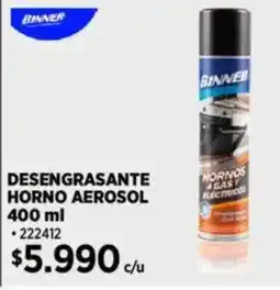 Construmart Binner desengrasante horno aerosol oferta