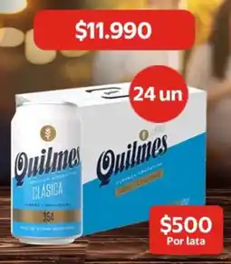 Lider Quilmes clasica cerveza oferta