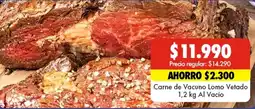 Super Bodega a Cuenta Carne de Vacuno Lomo Vetado oferta