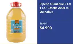 Super Bodega a Cuenta Pipeño Quinahue 11,5° oferta