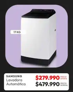 Abcdin Samsung lavadora automatica 17 kg oferta
