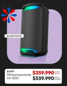 Abcdin Sony minicomponente XV-500 oferta