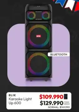 Abcdin Blik karaoke light up 600 oferta