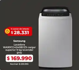 Easy Samsung lavadora oferta