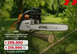 Easy STIHL motosierra combustion oferta