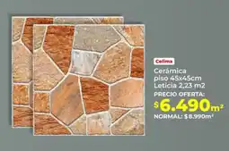 Easy Celima cerámica piso 45x45cm leticia 2,23 m2 oferta