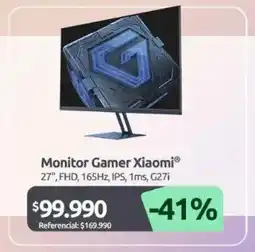PC Factory Xiaomi Monitor Gamer oferta