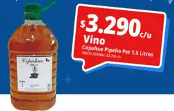 Supermercado El Trébol Copahue Pipeño Pet vino oferta