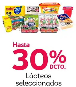 Tottus Lácteos seleccionados oferta