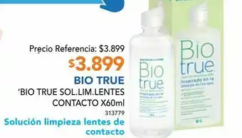 Salcobrand 'bio true sol.lim.lentes contacto x60ml oferta