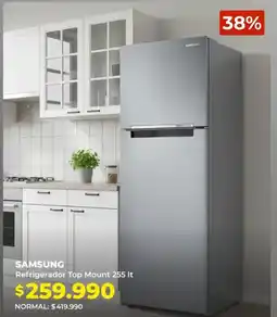 Easy Samsung refrigerador top mount oferta